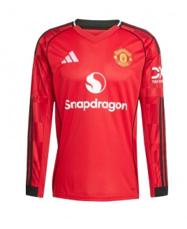 Günstige Manchester United Heimtrikot 2025-26 Langarm